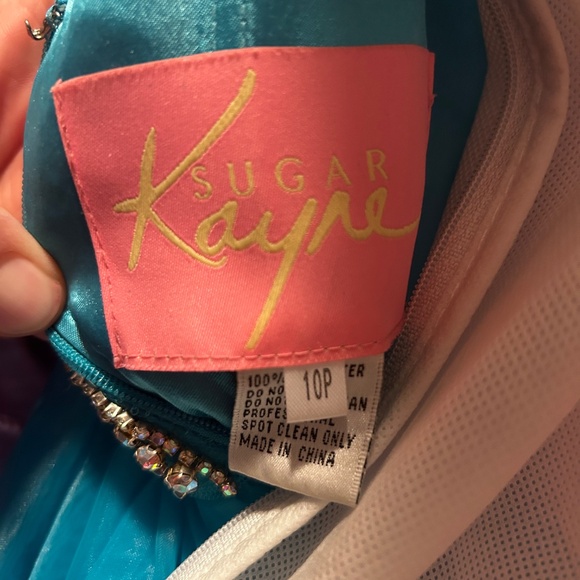 Jonathan Kayne/Sugar Kayne Girls Pageant Dress - Picture 3 of 5